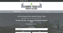 Desktop Screenshot of northtexaspropertysolutions.com